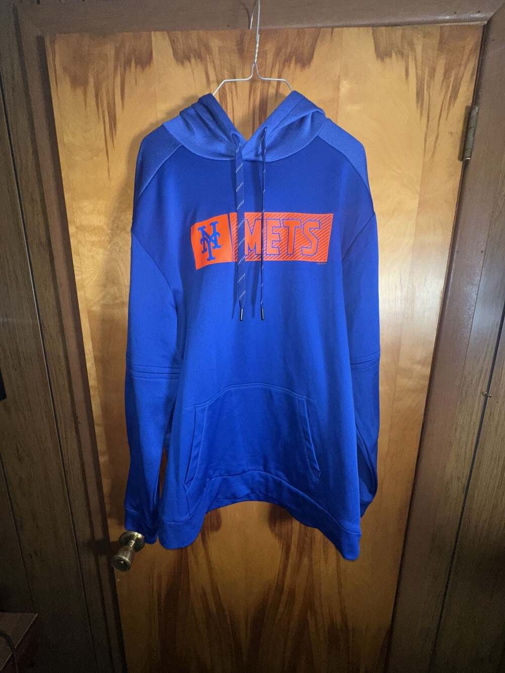 Genuine Merchandise New York Mets Blue Pullover Hoodie Men's XL